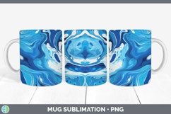 GorgeousPaint Pour Mug Wrap design.