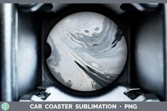 GorgeousPaint Pour Car Coaster design.