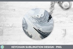 GorgeousPaint Pour Keychain design.