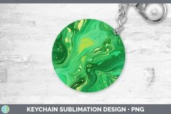 GorgeousPaint Pour Keychain design.