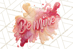 Valentine Clipart Heart Clip Art PNG Romantic Painted Hearts Product Image 5