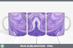 GorgeousPaint Pour Mug Wrap design.