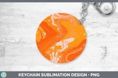 GorgeousPaint Pour Keychain design.