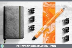 GorgeousPaint Pour Pen Wrap design.