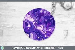 GorgeousPaint Pour Keychain design.