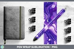 GorgeousPaint Pour Pen Wrap design.