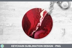 GorgeousPaint Pour Keychain design.