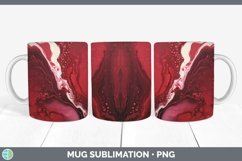 GorgeousPaint Pour Mug Wrap design.