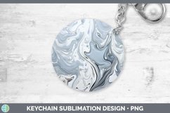 GorgeousPaint Pour Keychain design.