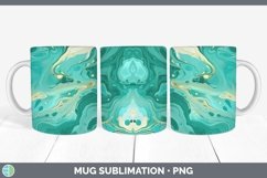 GorgeousPaint Pour Mug Wrap design.