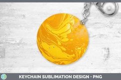 GorgeousPaint Pour Keychain design.