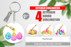Keychain Paintbrush Product Image 1
