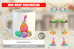 Mug Wrap Paintbrush Product Image 1