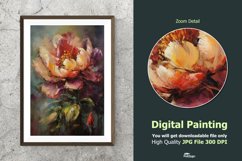 Flower Petal Impressionist Digital Painting V15 Product Image 1
