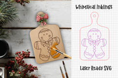 Paint Me Little Gingerbread Laser SVG Product Image 1