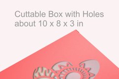 Pair of Valentine Ethnic Style Hearts Rectangular Gift Box 