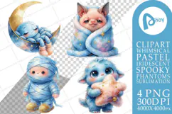 Bedtime Phantoms Sublimation Product Image 1