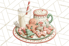 Christmas Pajamas Clipart PNG, Festive Animals Clip Art Product Image 3