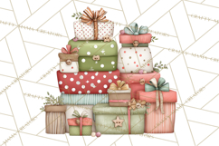 Christmas Pajamas Clipart PNG, Festive Animals Clip Art Product Image 5