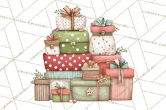 Christmas Pajamas Clipart PNG, Festive Animals Clip Art Product Image 5