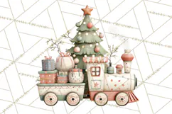 Christmas Pajamas Clipart PNG, Festive Animals Clip Art Product Image 5