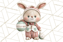 Christmas Pajamas Clipart PNG, Festive Animals Clip Art Product Image 3