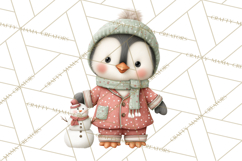 Christmas Pajamas Clipart PNG, Festive Animals Clip Art Product Image 4