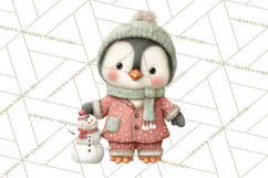 Christmas Pajamas Clipart PNG, Festive Animals Clip Art Product Image 4