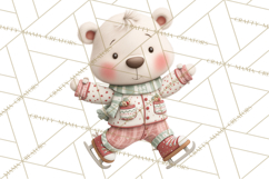 Christmas Pajamas Clipart PNG, Festive Animals Clip Art Product Image 5