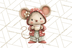 Christmas Pajamas Clipart PNG, Festive Animals Clip Art Product Image 3