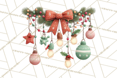 Christmas Pajamas Clipart PNG, Festive Animals Clip Art Product Image 4