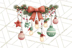 Christmas Pajamas Clipart PNG, Festive Animals Clip Art Product Image 4