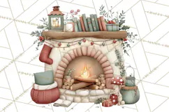 Christmas Pajamas Clipart PNG, Festive Animals Clip Art Product Image 2