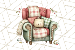 Christmas Pajamas Clipart PNG, Festive Animals Clip Art Product Image 4