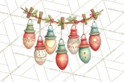 Christmas Pajamas Clipart PNG, Festive Animals Clip Art Product Image 3