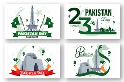 12 Pakistan Resolution Day Illustration Product Image 2