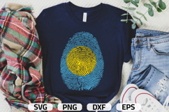 Palau SVG | Palau Flag Fingerprint | SVG PNG DXF EPS Product Image 1