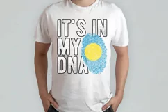 It's in my DNA Palau Flag Fingerprint PNG Sublimation Product Image 2