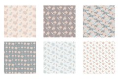 Pale Turquoise Mist Digital Paper, Vector Patterns Product Image 3