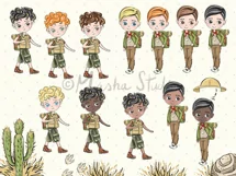 Paleontology for Boys 2021 Clipart - 64 PNG illustrations Product Image 2