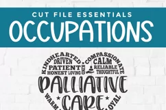 Create tshirts and tote bags for your palliative care worker friends and coworkers with this Palliative Care Cricut or Silhouette cut file