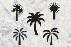 Palm Trees Bundle SVG Product Image 1