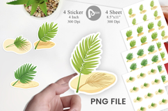 Palm Leaf Sticker Product Image 1