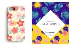 Palm Springs Digital Paper, Vector Patterns Product Image 2