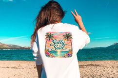 Salty Soul Tropical Beach PNG Product Image 3