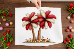 Palm Tree Watercolor Clipart Product Image 2