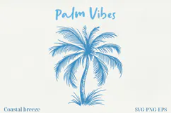 Summer Coastal Line Art Clipart | SVG & PNG |Summer Beach Product Image 1