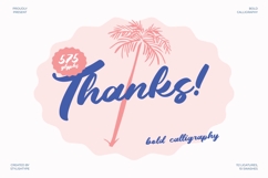 Palmeria Rooted - Bold Calligraphy Font Product Image 15