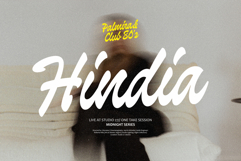 Palmira Club A Playful Retro Display Script Product Image 3