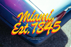 Palmira Club A Playful Retro Display Script Product Image 6